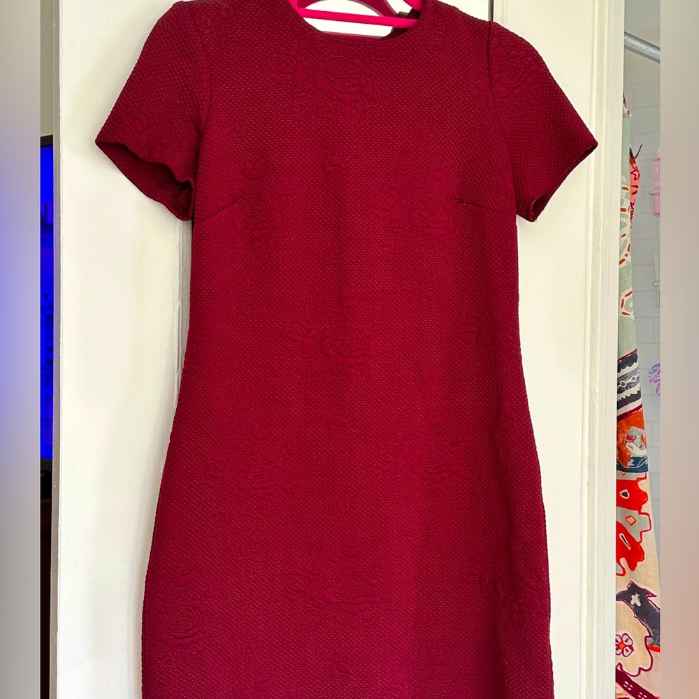 Calvin Klein textured knit dress